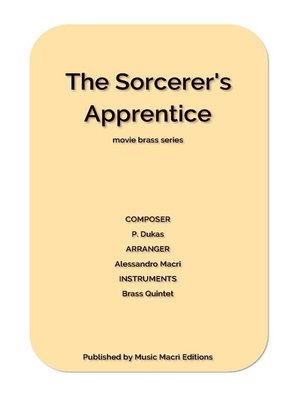 cover image of The Sorcerer's Apprentice Movie Brass Series